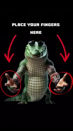 Funny crocodile meme