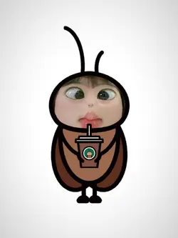 Mẫu ghép mặt gián