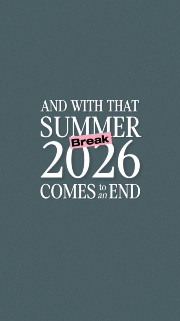 Vacaciones de verano 2026