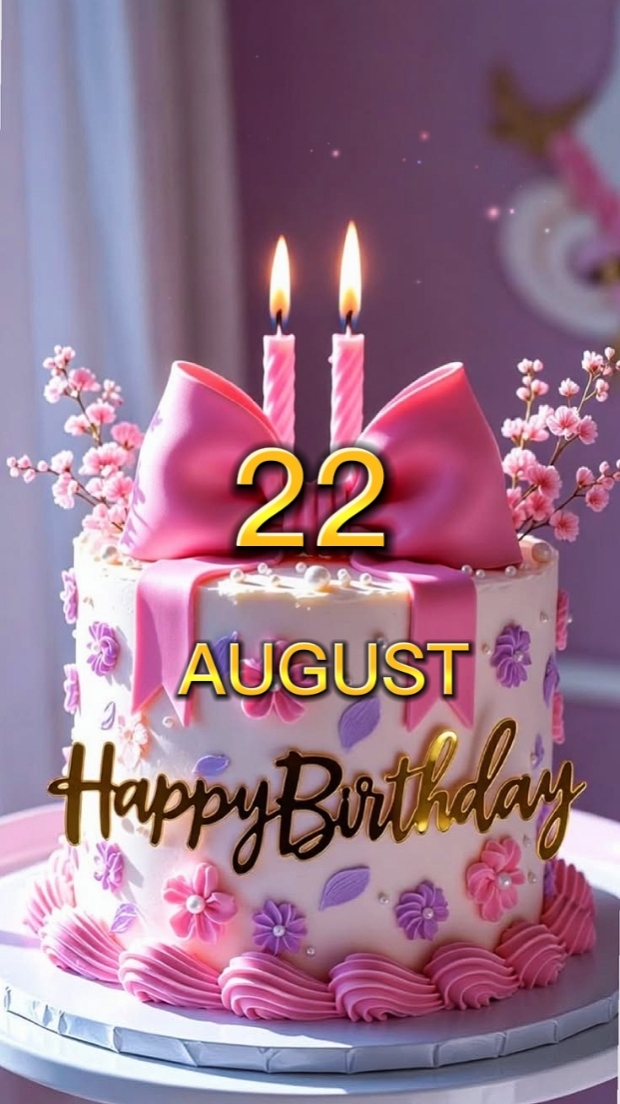 HBD 22 DE AGOSTO 