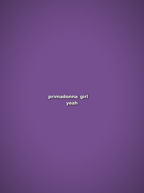 primadonna girl