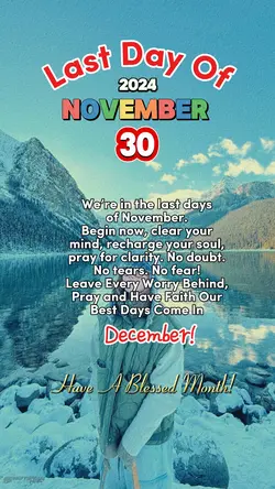 LAST DAY OF NOV.2024