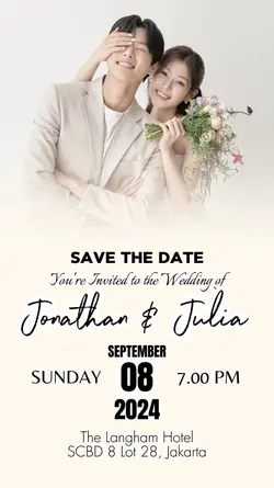 wedding invitation