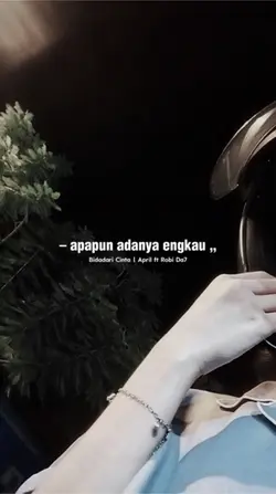 Apapun adanya engkau