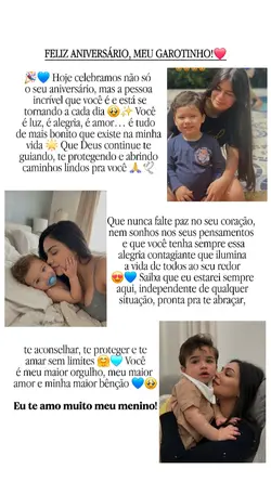 parabéns meu menino 