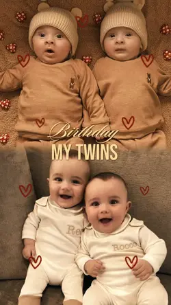 Birthday my Twins 