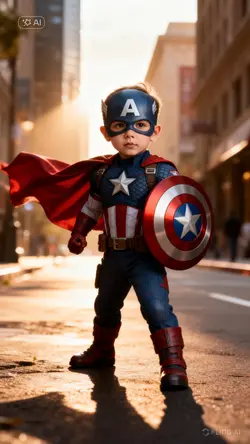 captain America kid 