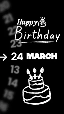 24 March birthday