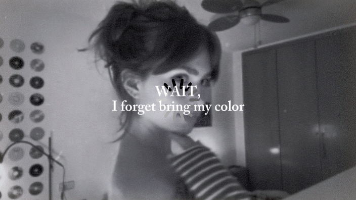 Vergiss, meine Farbe mitzubringen