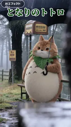 【AI】となりのトトロ