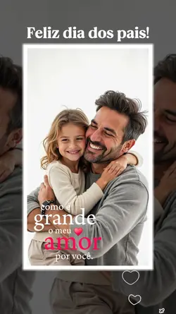 Feliz dia dos pais 