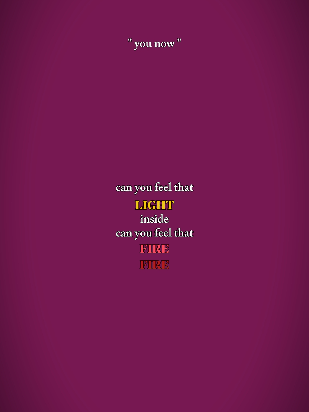 feel that light