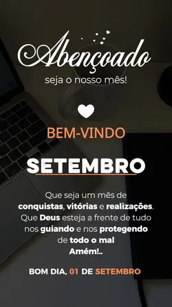 Bem-vindo Setembro