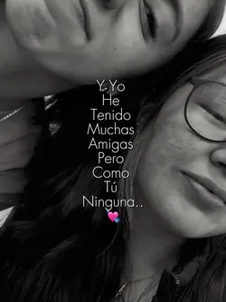 Una amiga! 