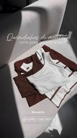 Roupas do momento 