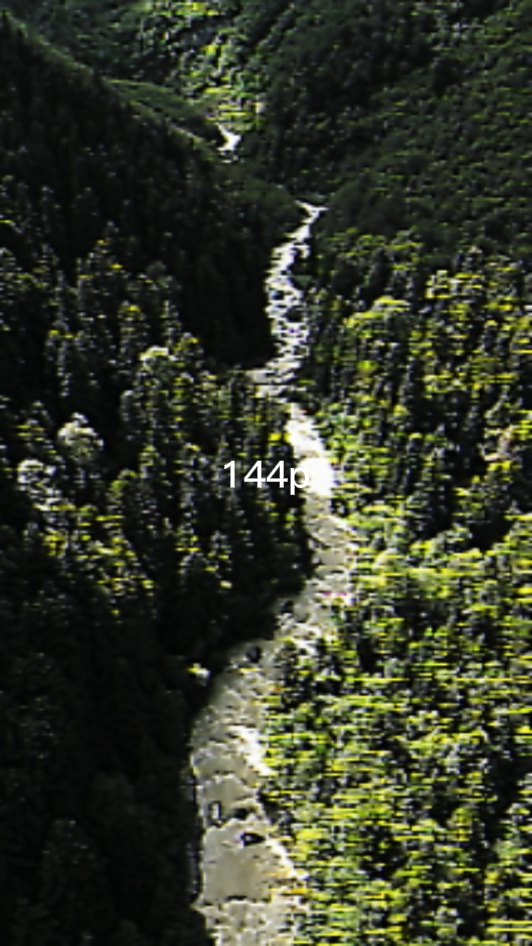 144p gegen 4k