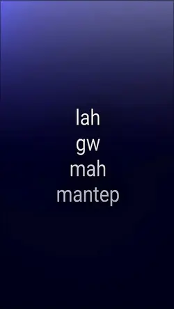 lah gw mah mantep