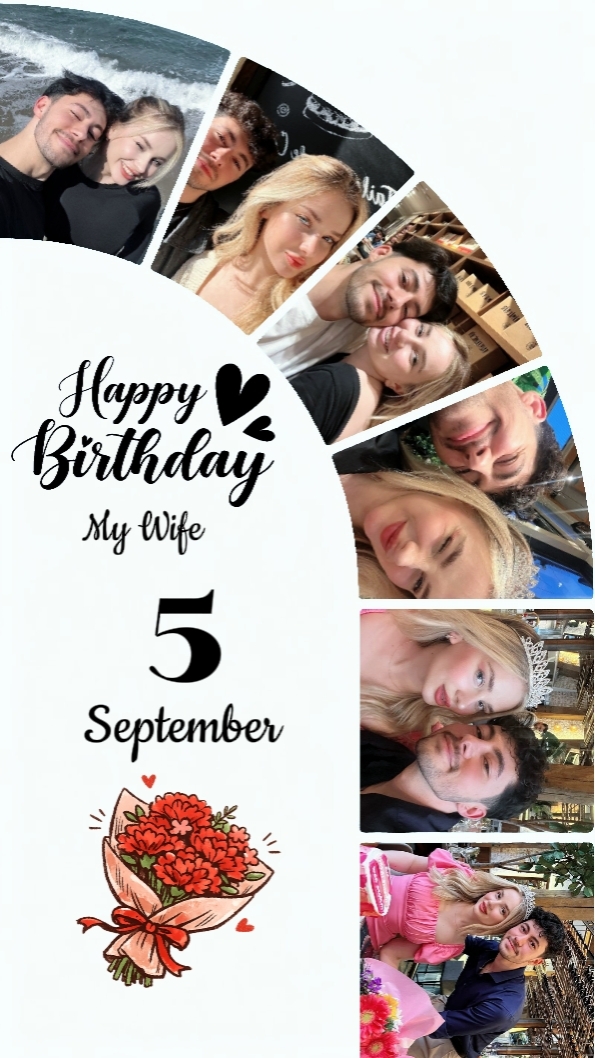 Cumpleaños Esposa 5 de septiembre