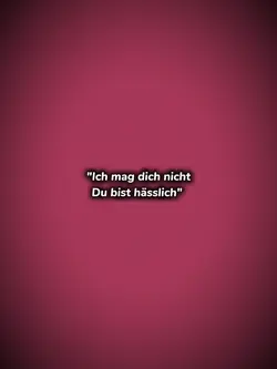 Ich mag dich nicht
