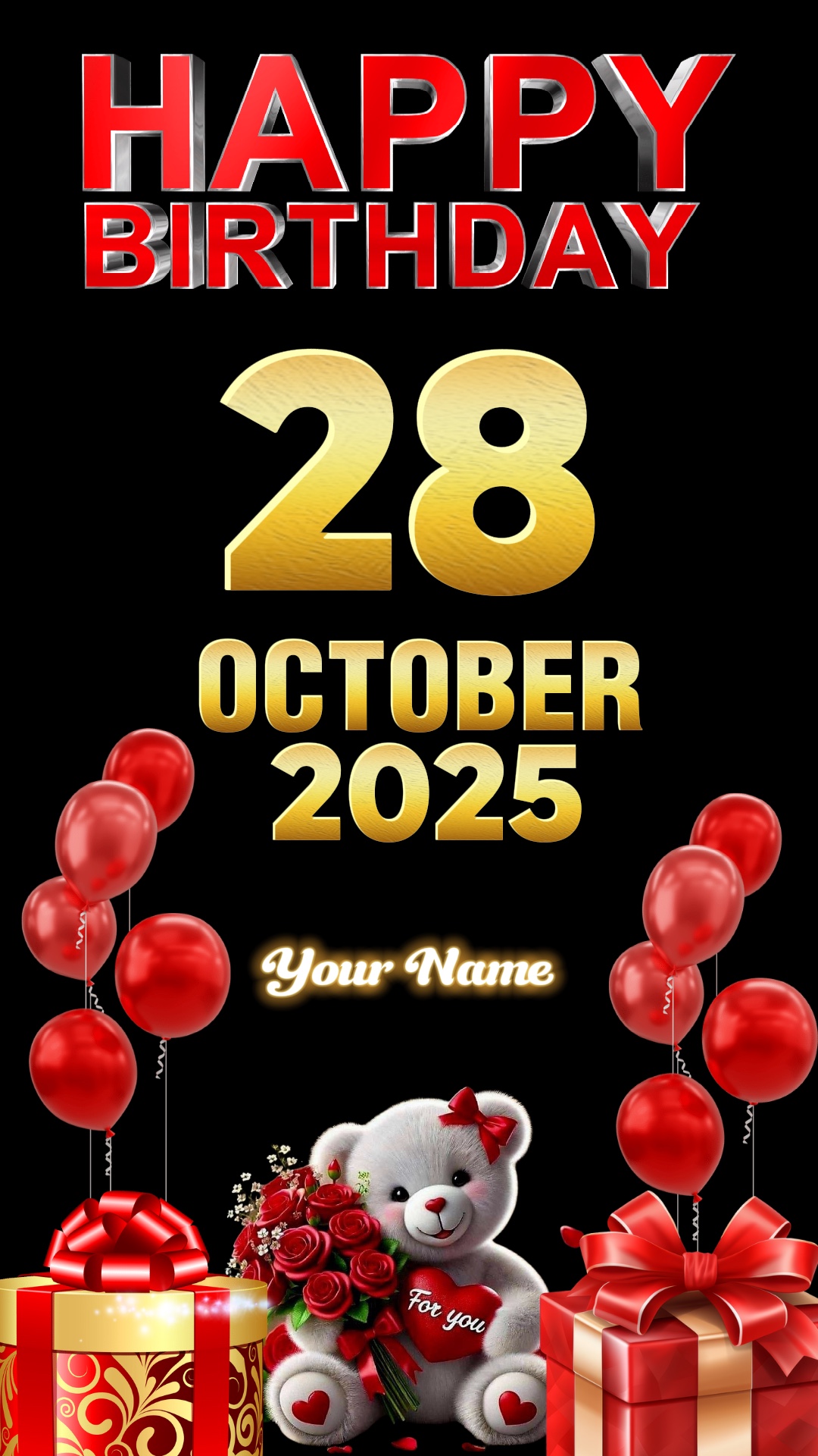 2025년 10월 28일 생일