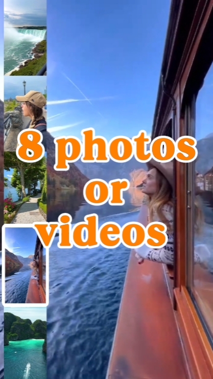 8 fotos o videos 