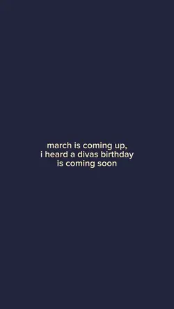birthday in march  