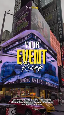 your event recap