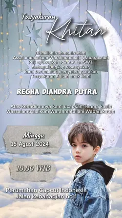 undangan khitan