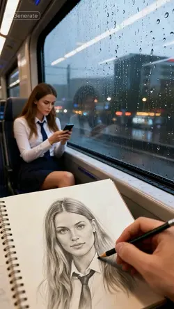 Drawn in silence