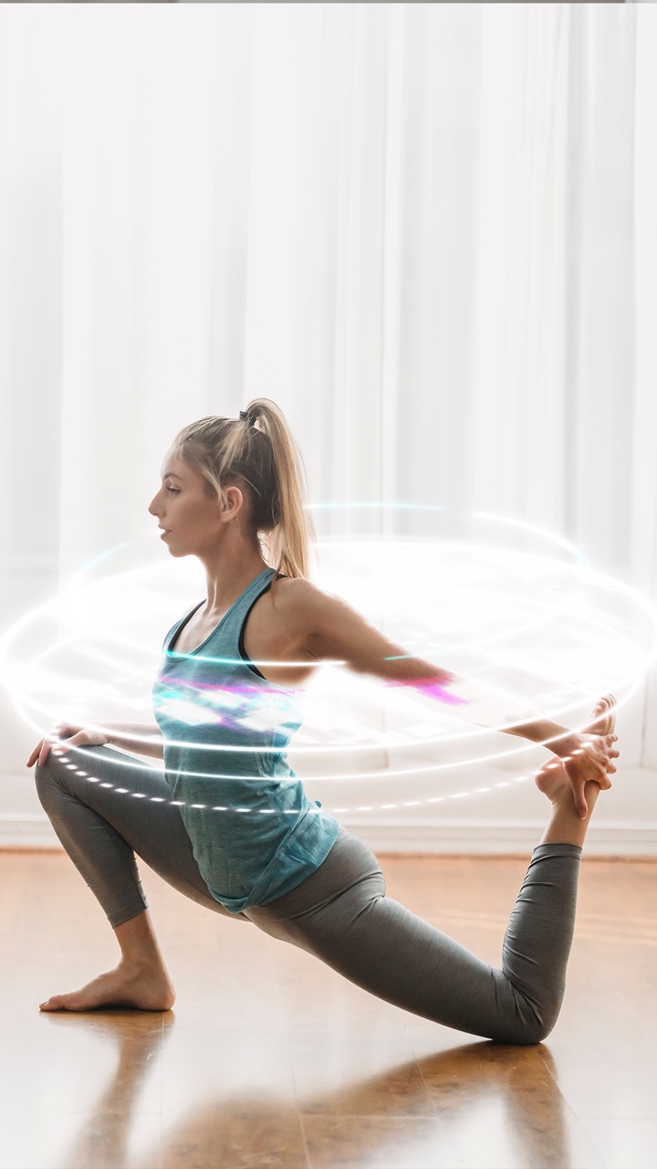 Pantalla de productos creativos para ropa deportiva