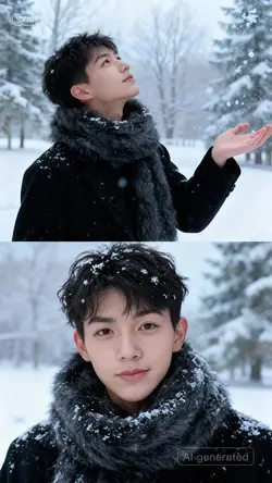 Chụp ảnh dưới tuyết