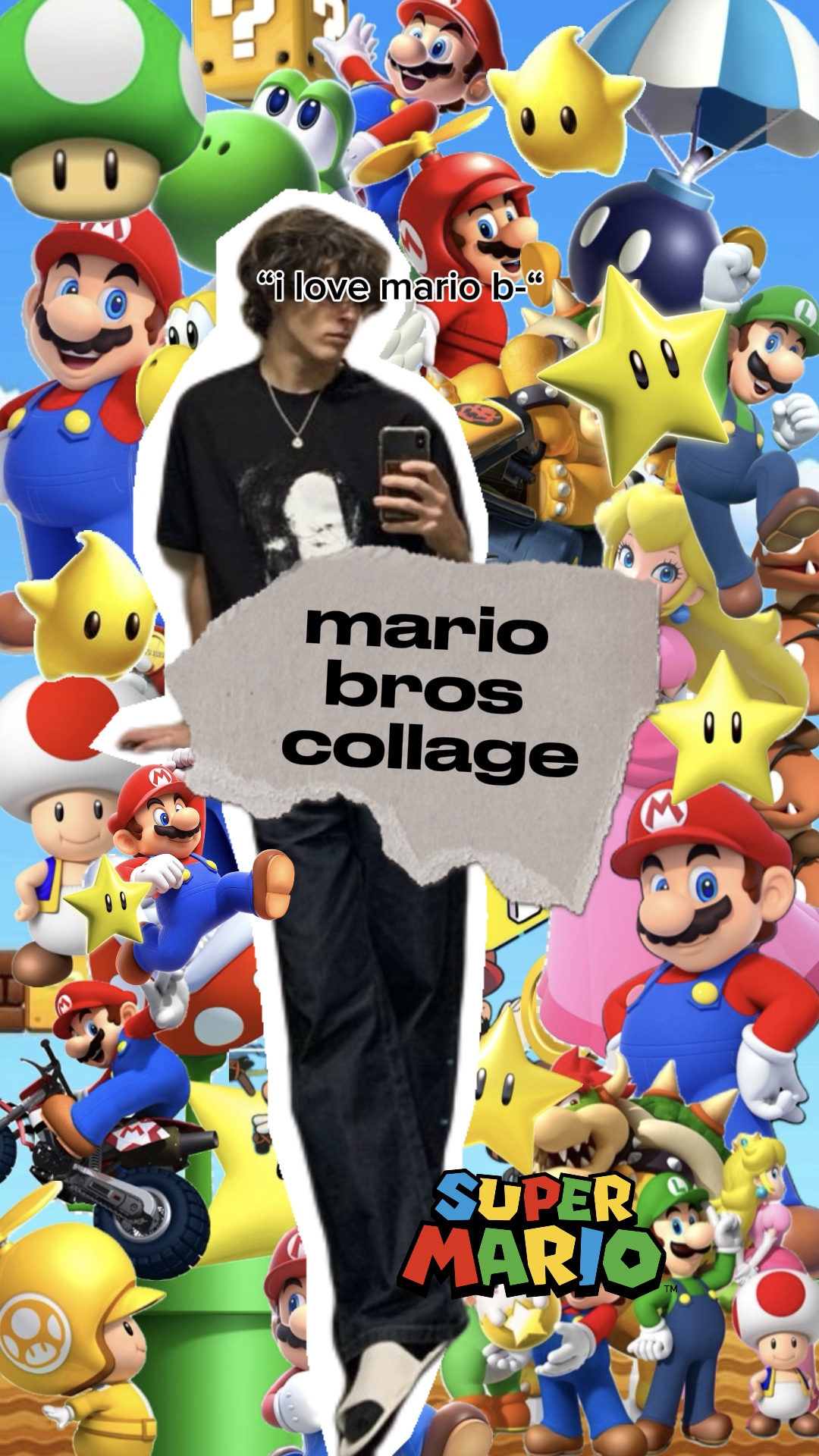 i love Mario bros 