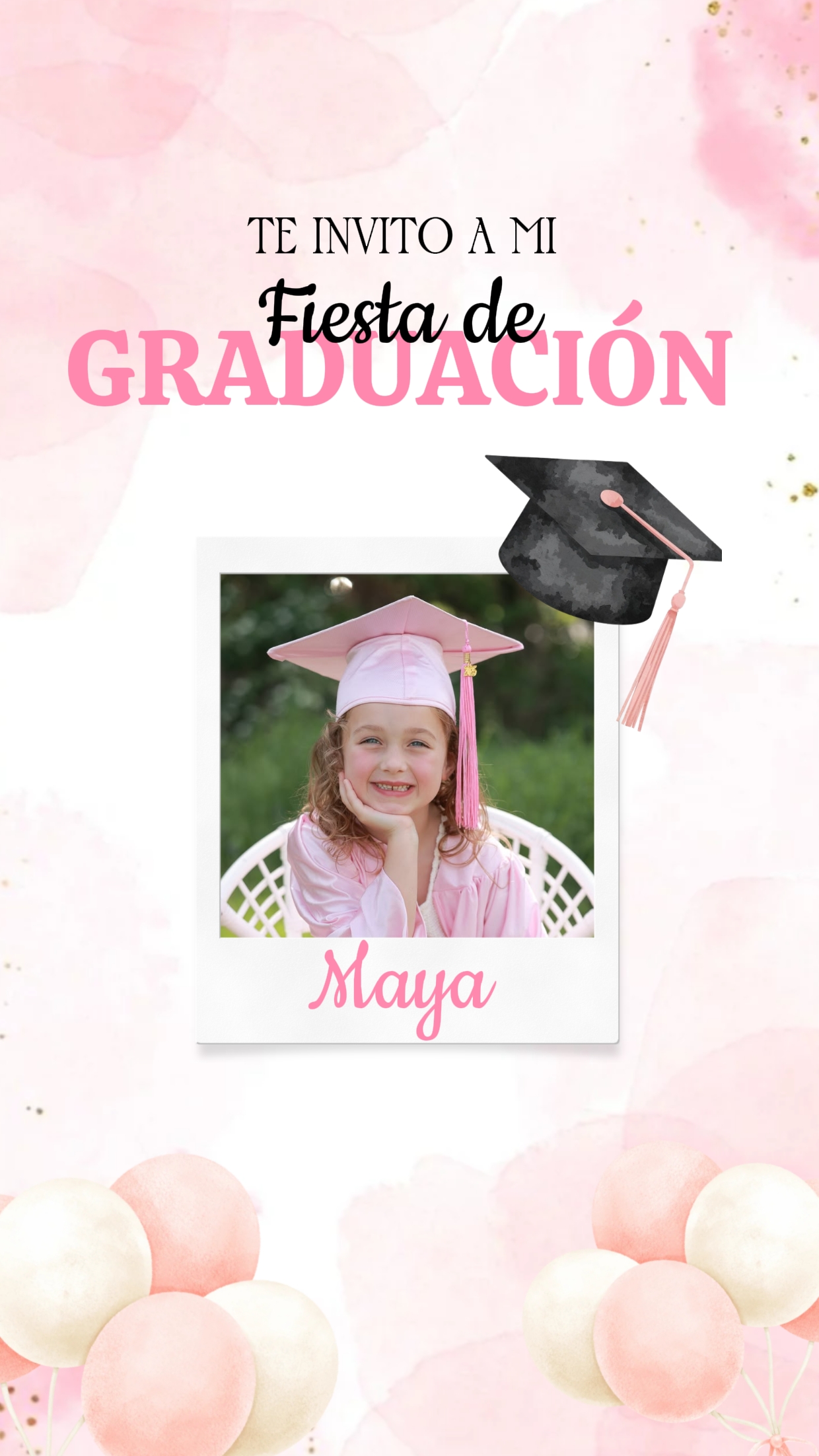 Invitaciones de graduación # 6