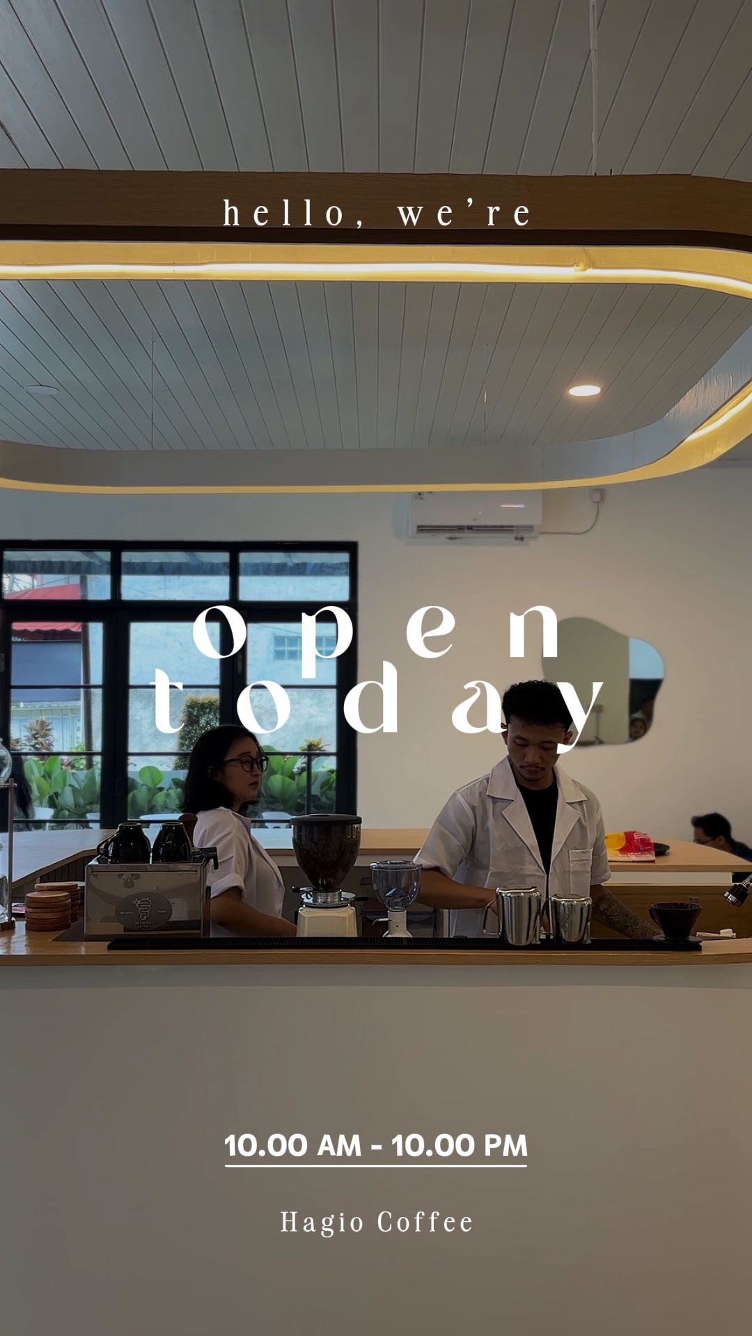 We Are Open Today