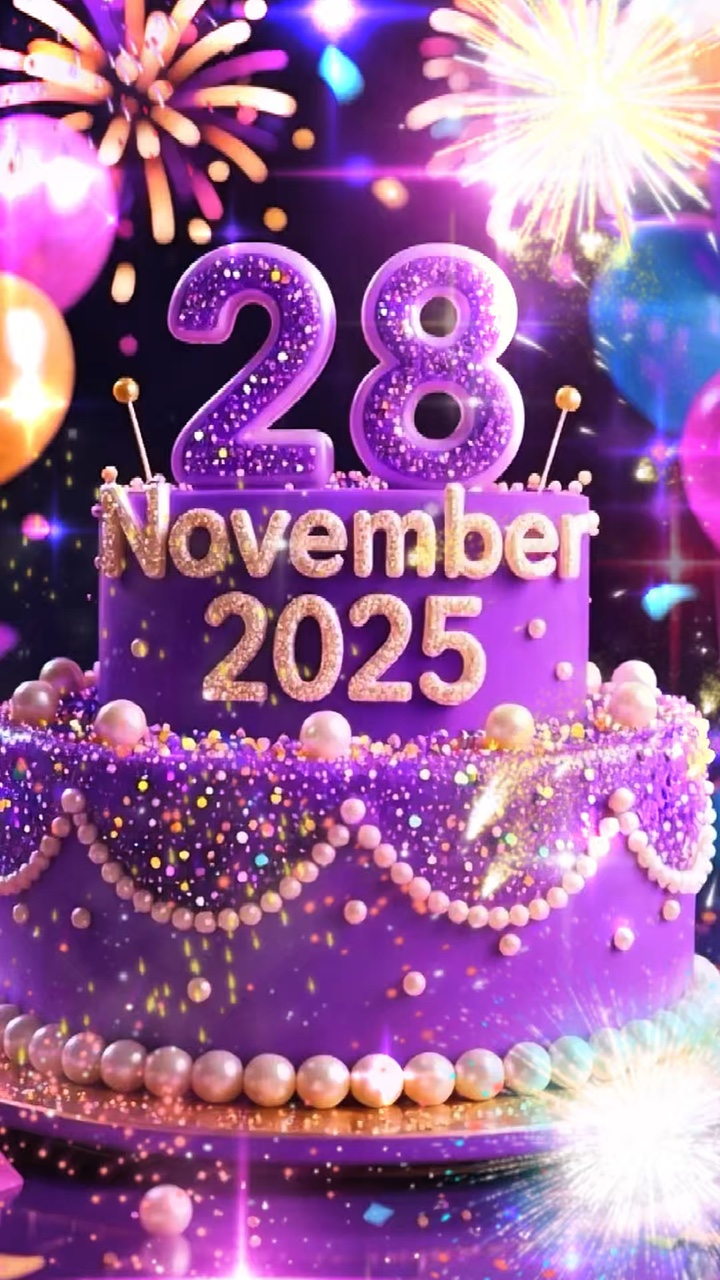 Birthday 28 nov 2025