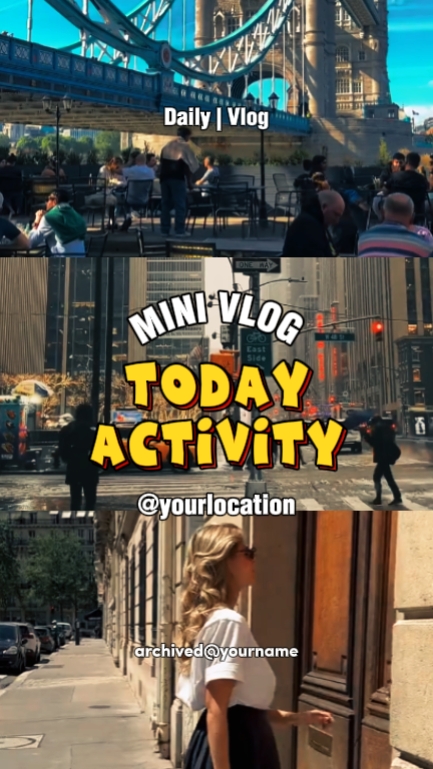 26 Clipes MINI VLOG