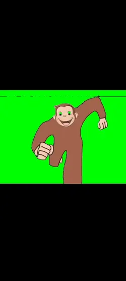 ジョージが走ってくる…
