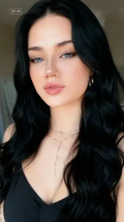 black hair style