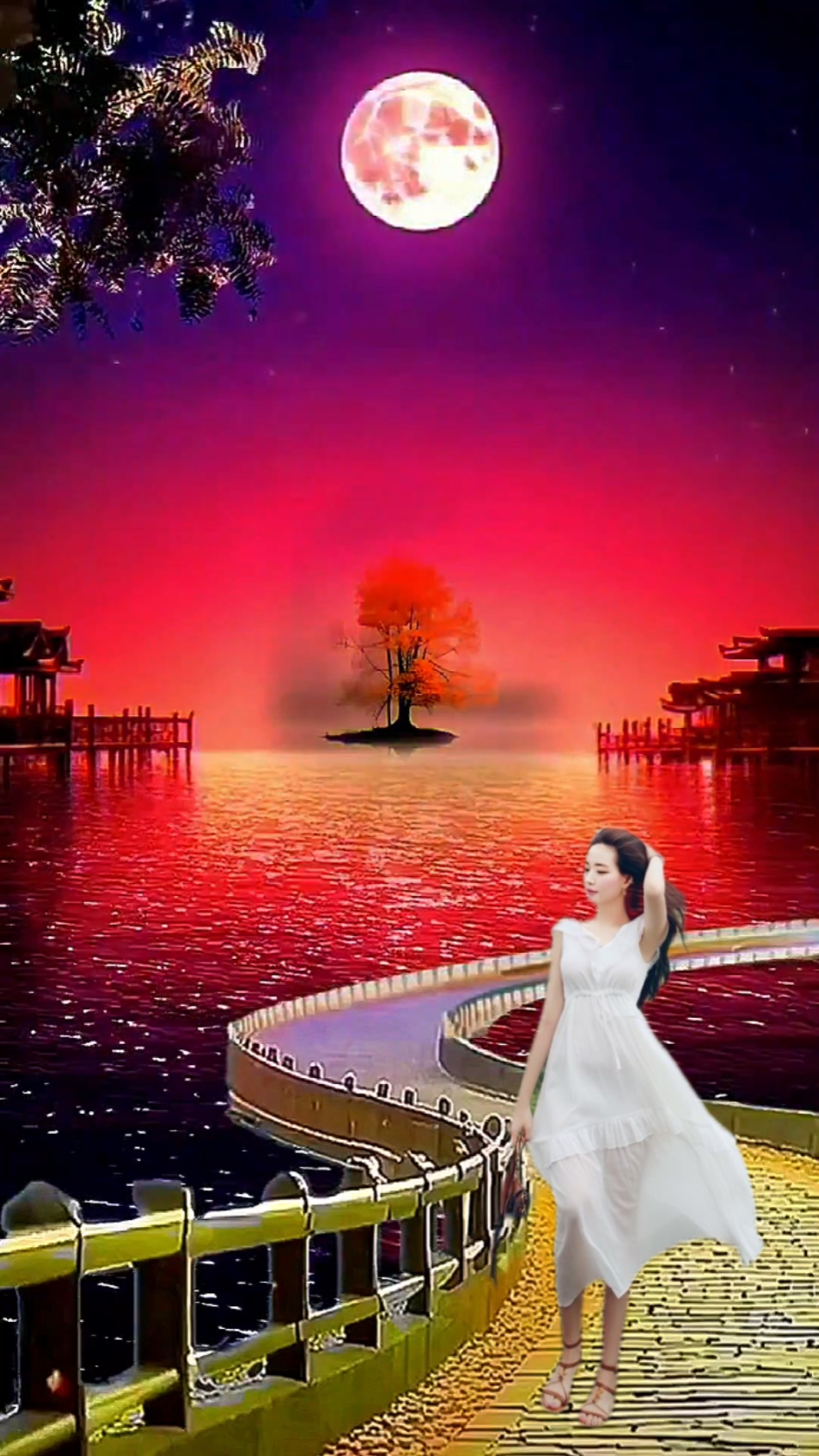 Ghép Cảnh Trăng 