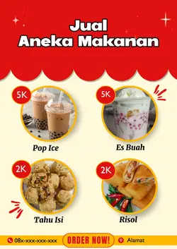 4 menu jualan