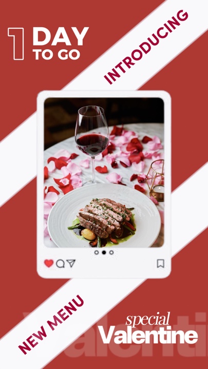 Menu Valentine