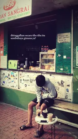 ditinggal tiba-tiba