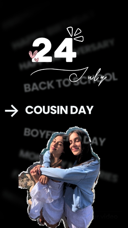 HAPPY COUSINS DAY