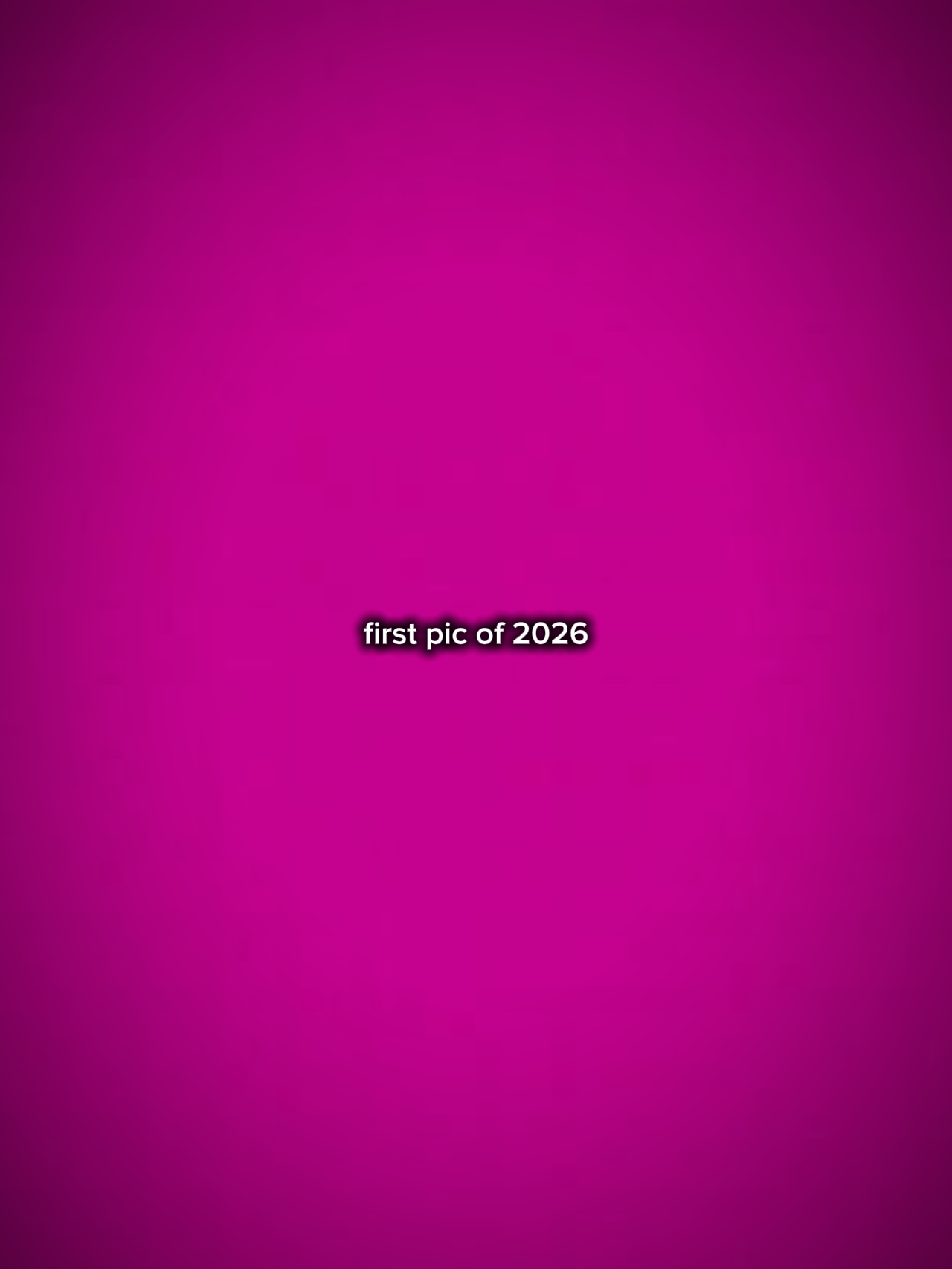 PREMIÈRE PHOTO DE 2026