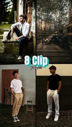 8 Clips collage