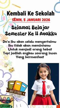 Kembali Ke Sekolah