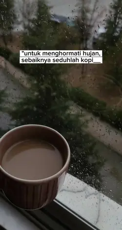 kopi dan hujan