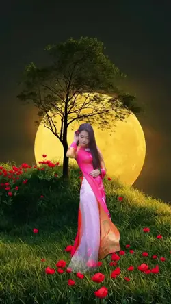 Cảnh đẹp dưới trăng 