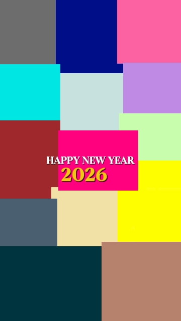 FELIZ ANO NOVO