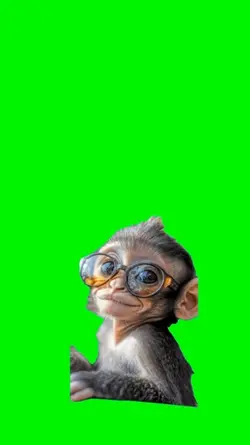 Happy monkey